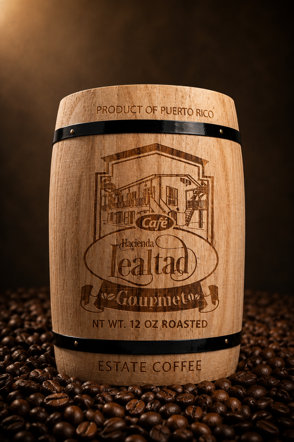 Café HL Gourmet Barril - 12oz Grano