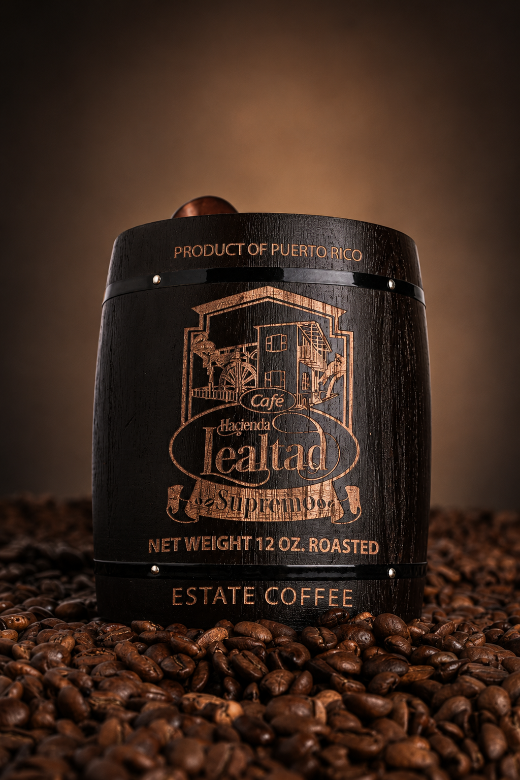 Café HL Supremo Barril - 12oz Grano